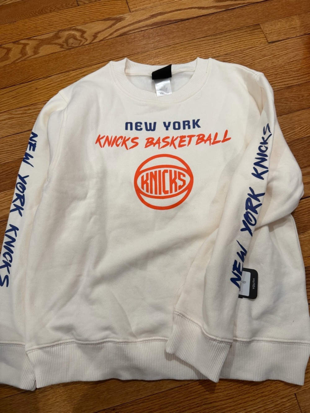 Boys New York Knicks Sweatshirt Size M (10/12) Brand New With Tags